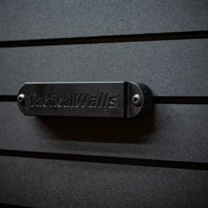 ModWall Hide-A-Mag A close-up of the black, finish-safe ModWall Hide-A-Mag base plate, designed for low-profile magnetic mounting on BroCo vehicle panels.